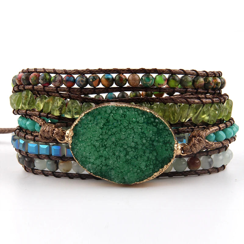 Pulseira Pedra Verde